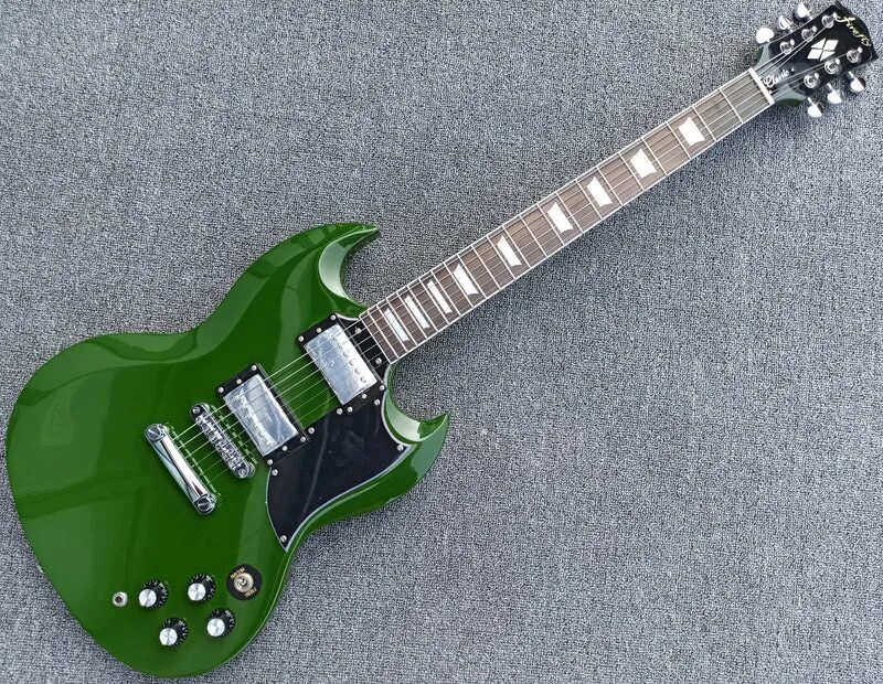 Электрогитара Alden SG. J D 801 электрогитара. Индиан Грин гитара. Электрогитара Red Hill зеленая.