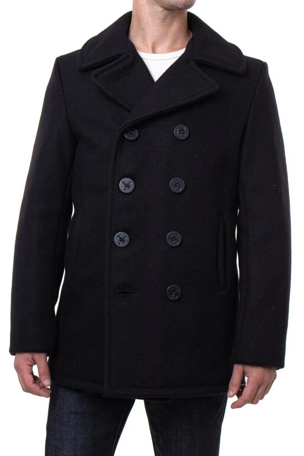 Бушлат купить авито. Бушлат шерсть Schott Classic Melton Wool Navy Pea Coat 740 Black. Бушлат Schott 740. Мужской бушлат Schott Classic Melton Wool Navy Peacoat 740. Schott бушлат us 20.