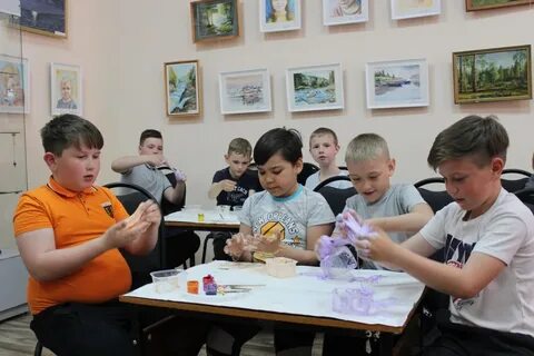 Детские школа октябрьский