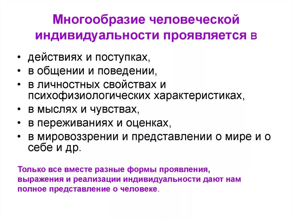 Человек способен проявлять. Формы проявления индивидуальности. Человеческая индивидуальность выражается в. Индивидуальность проявляется в. Проявление личности и индивидуальности.