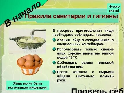 Обработка яиц по санпину никой