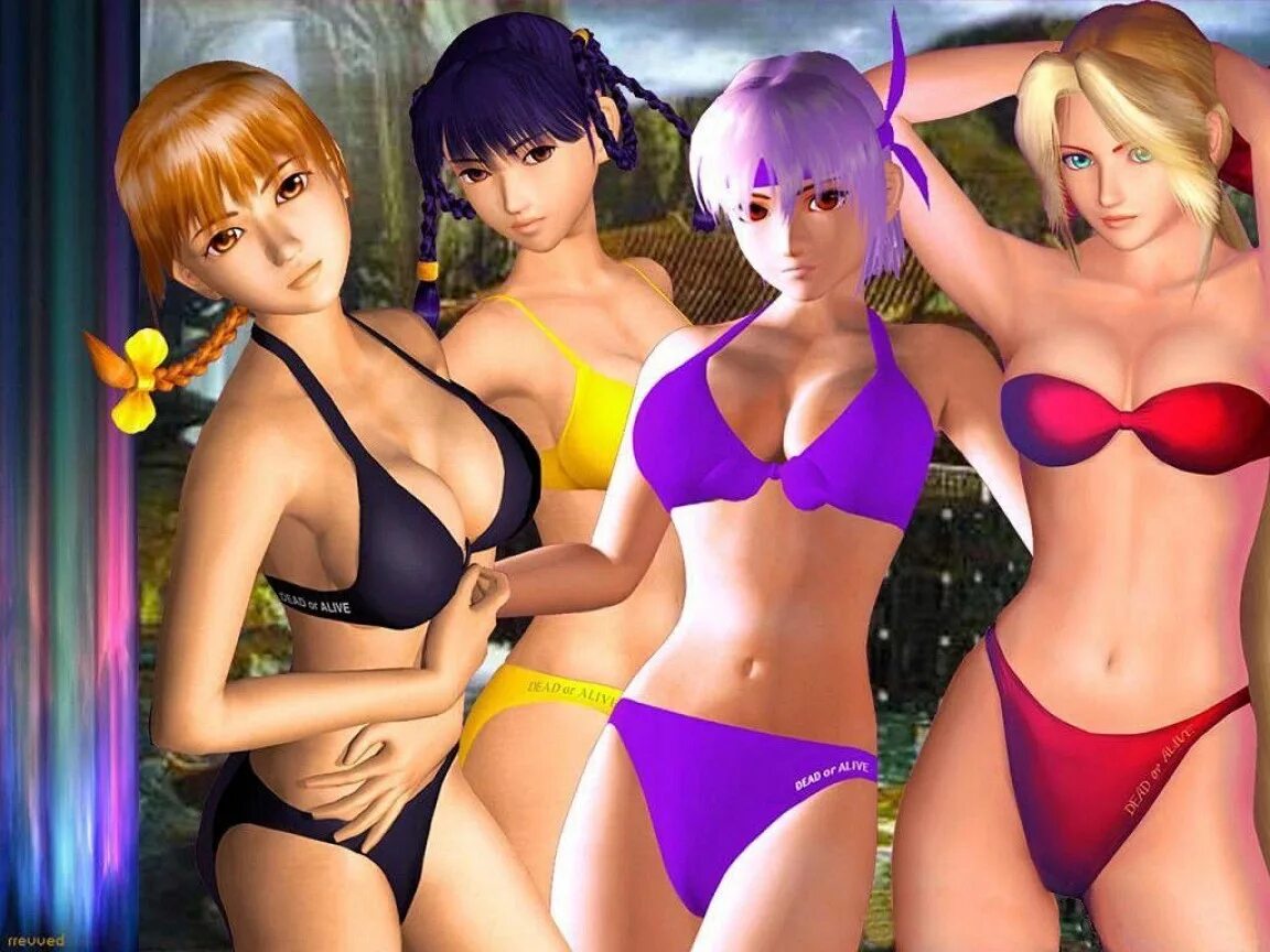 Игра бюстом. Doa игра. dead or alive. dead or alive 2. дед ор алайв игра.