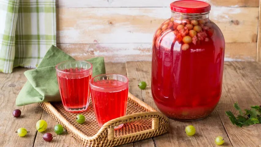 Компот из смородины и крыжовника. Компот с крыжовником мохито. Компот с крыжовником мохито на зиму с мятой. Компот из крыжовника на каждый день. Малиновый компот.