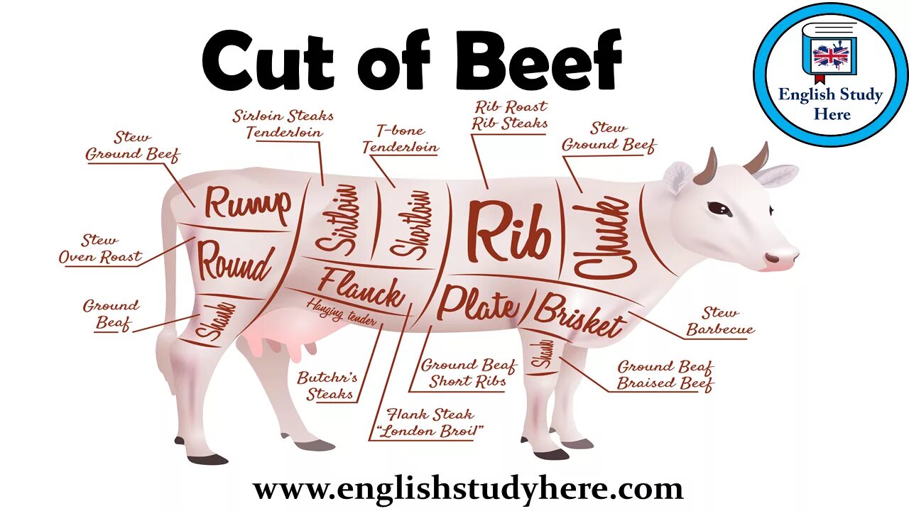 Говядина по английски. Beef Parts names. Beef Cuts. Beef на английском. Types of Beef.