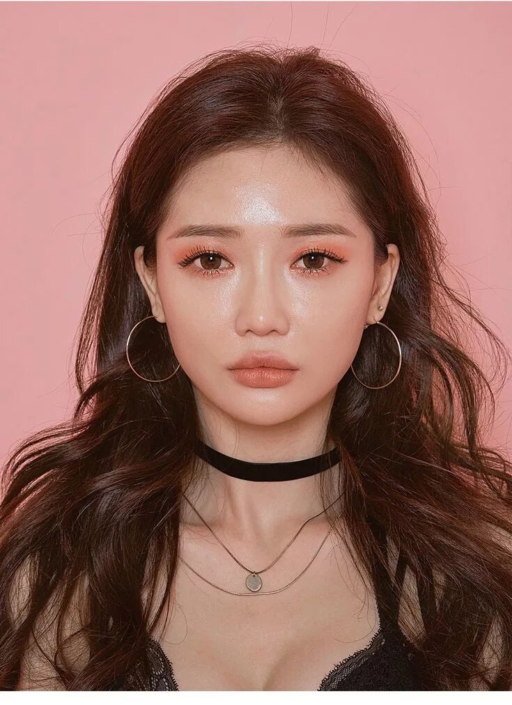 Bemy1in ulzzang до пластики. Кореян макеу. Прямые брови у кореянок. Персиковый макияж корейский. Корейский макияж.