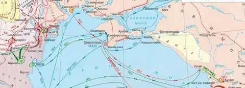 Справа приведен фрагмент карты маньчжурии 1851 года