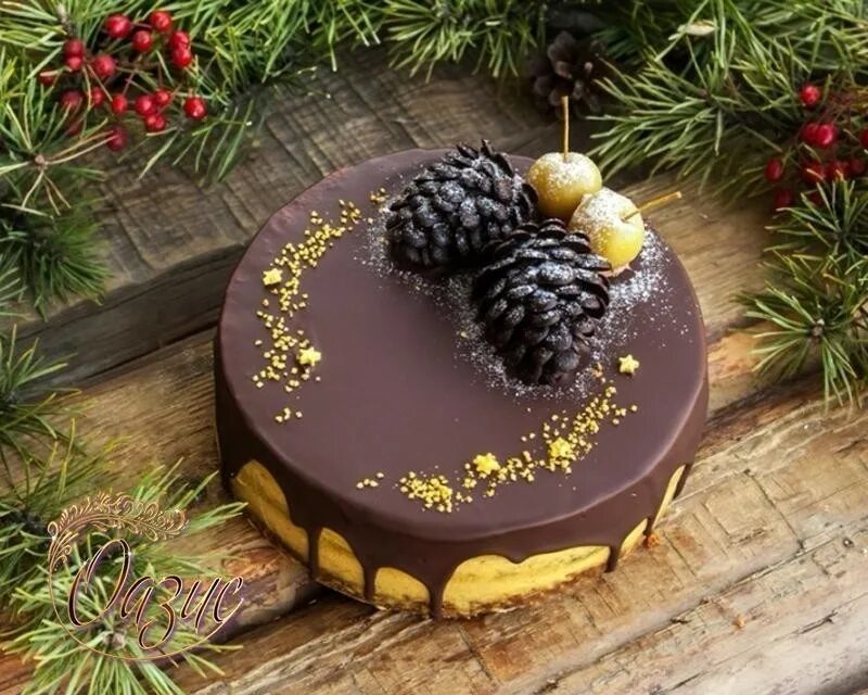 Эксклюзивные новогодние торты. Идеи новогодних тортов. Новогодний торт фото. Новогодний торт. Украшение шоколадного торта.