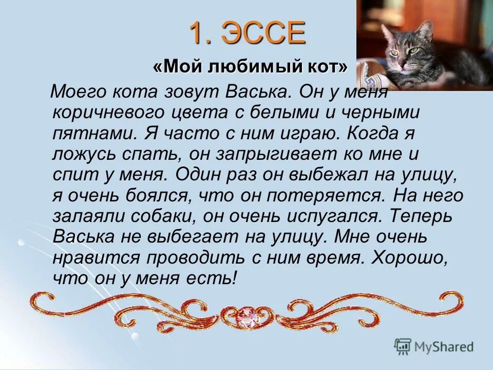 год кота рассказ