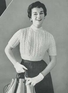 Vintage knitting