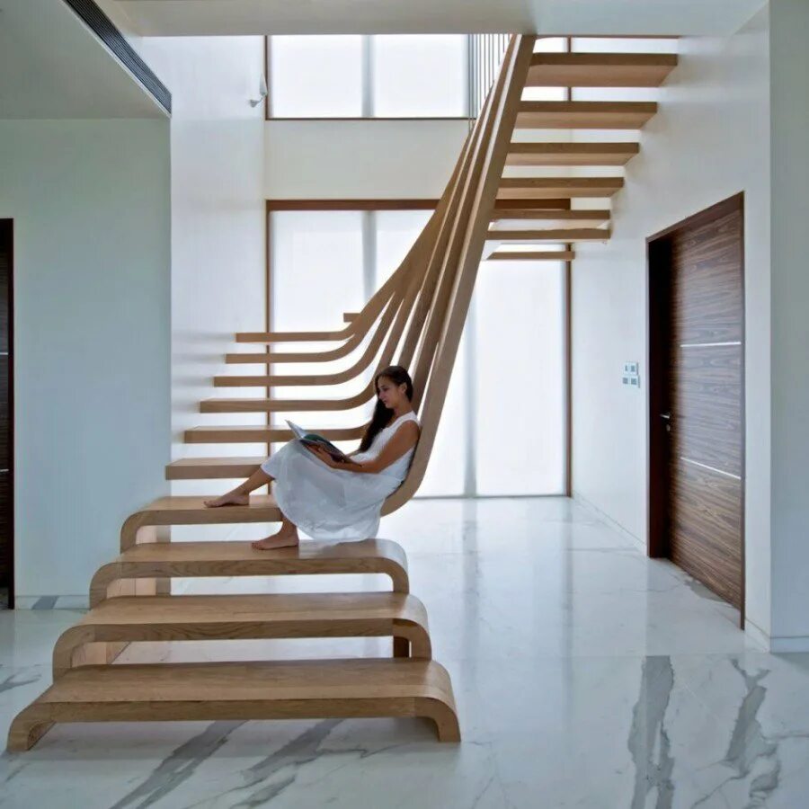 Современные лестницы. Лестница в доме. Современная деревянная лестница. Необычные лестницы. Стильные лестницы отзывы