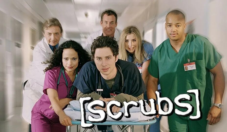 Scrubs 1. Scrubs 2001 Постер.