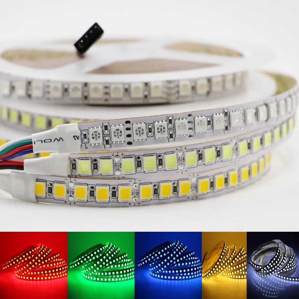 Светодиодная лента led strip Light White 5. Лента led Light strip 12в. SMD 5054 RGB светодиод. Светодиодная лента SMD 5050 влагостойкая.