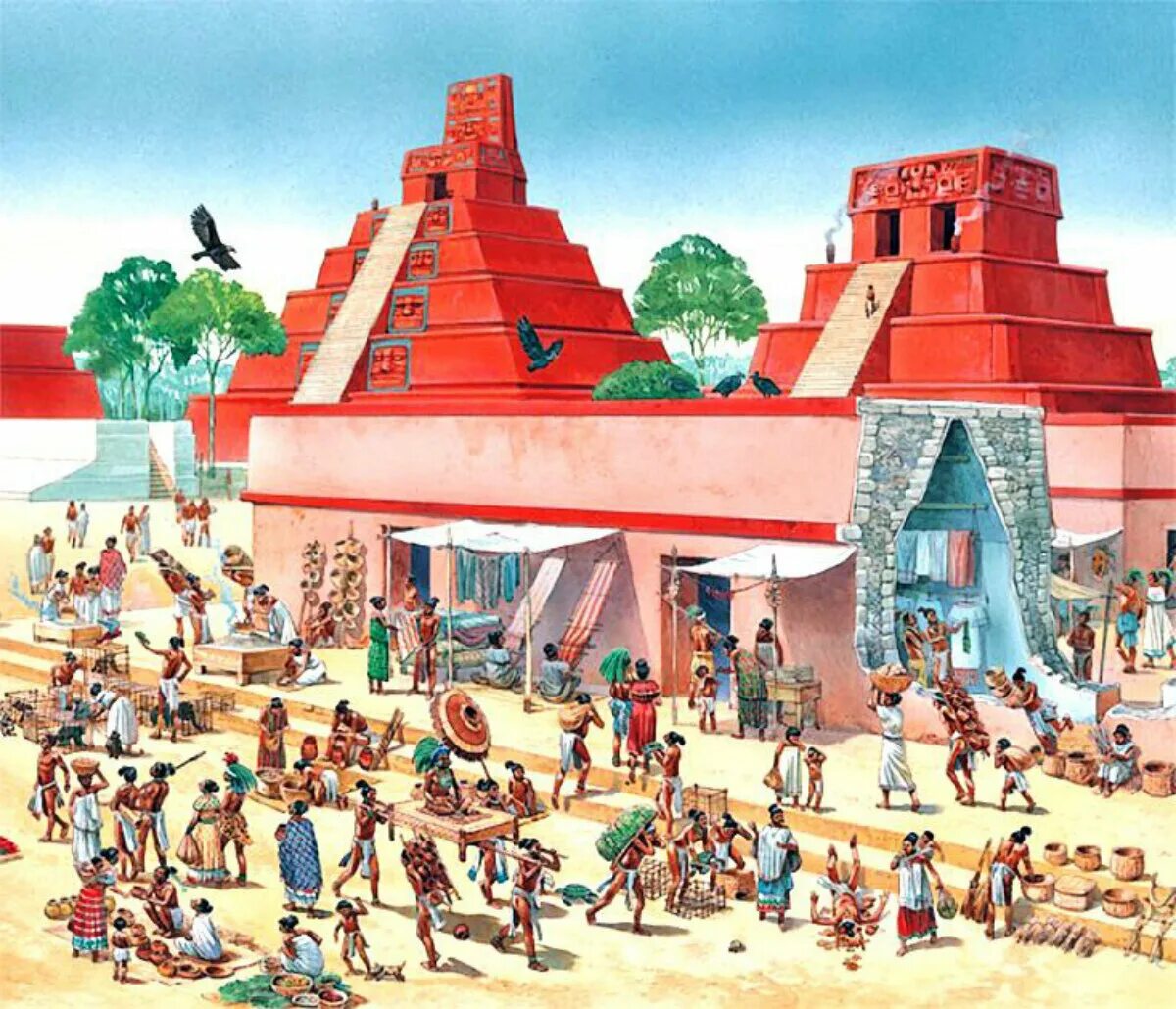 Города древних индейцев