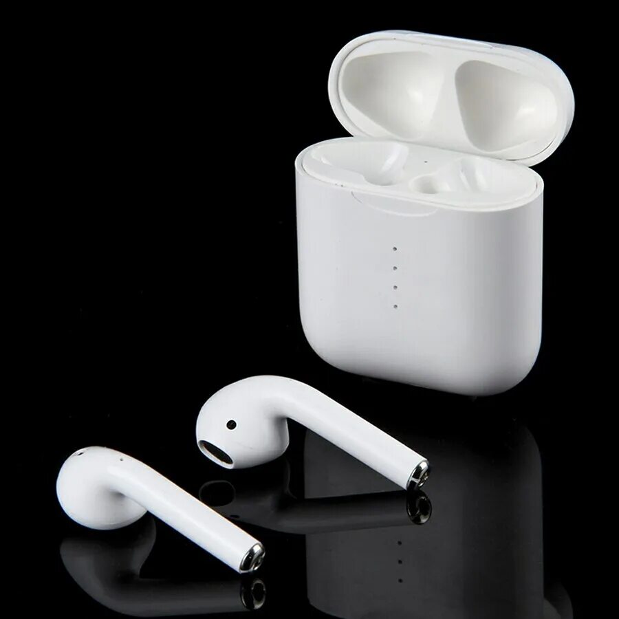 Купить 1 наушники airpods. Наушники i10 TWS. Наушники TWS i100. Наушники TWS Apple AIRPODS 2 белый. Беспроводные наушники TWS i18.