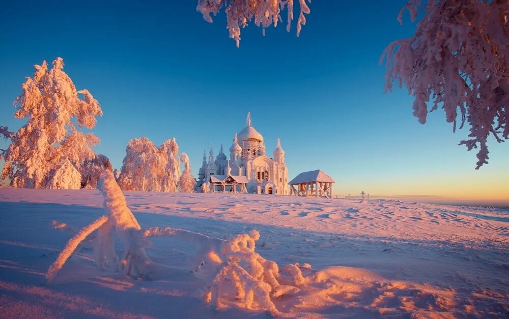 Зима в России. Зимний пейзаж. Русская зима. Русская природа зимой.