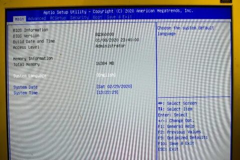Bios 1.0