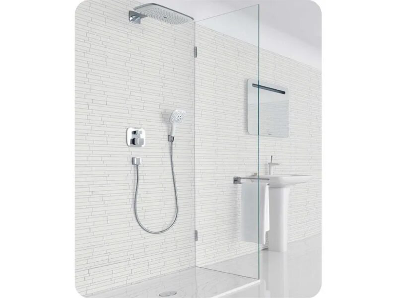 Hansgrohe PURAVIDA 41503000. PURAVIDA Hansgrohe душевой набор. Скрытые душевые смесители