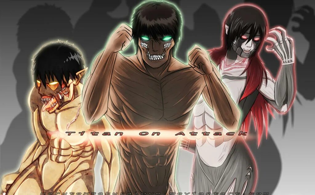 Making titans. Атака титанов титаны неканон. aot titans. бронированный титан эрена. эрен титан и бронированный титан.