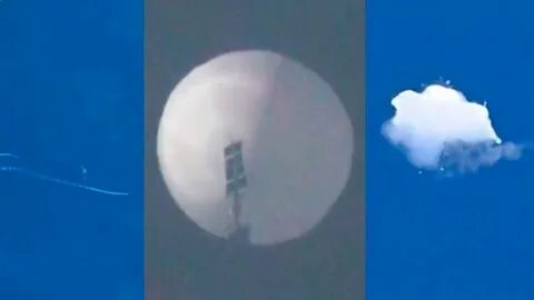 Сбитый воздушный шар над балашихой