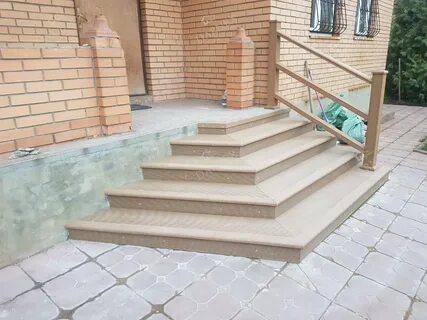 Пластиковые ступени для крыльца