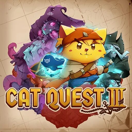 Игра cat quest 3. Пиратский указатель кэт квест. Игра cat quest 3. Квест пираты. Cat quest iii обои.