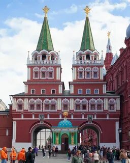 Здания красной площади с названиями