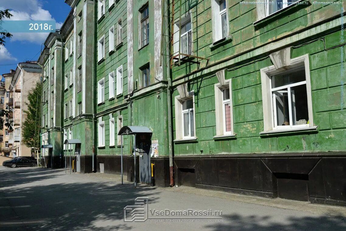 В Перми продолжается работа по ремонту фасадов многоквартирных домов - Пермская 