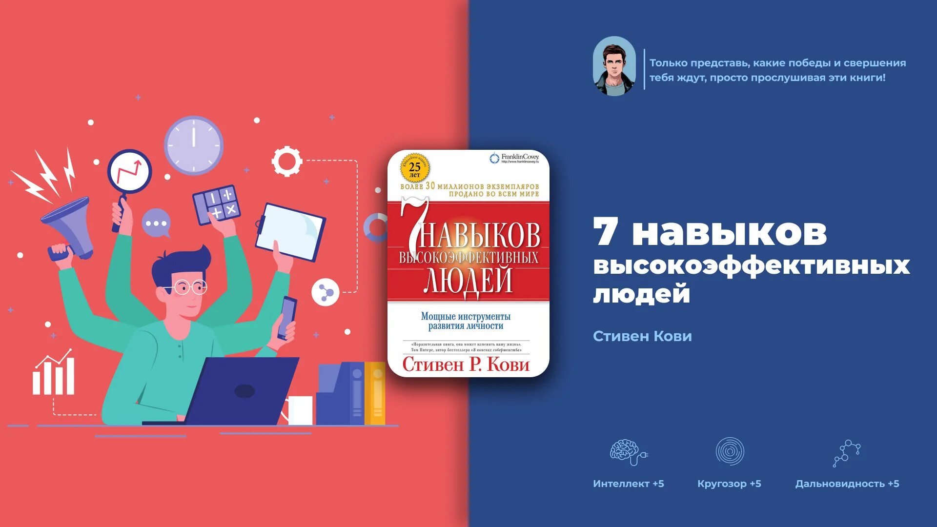 Книги по саморазвитию. Читать кови 7 навыков высокоэффективных