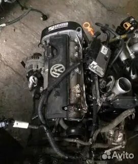 Полностью двигатель в сборе