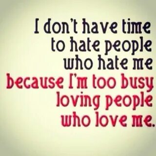 I m too busy