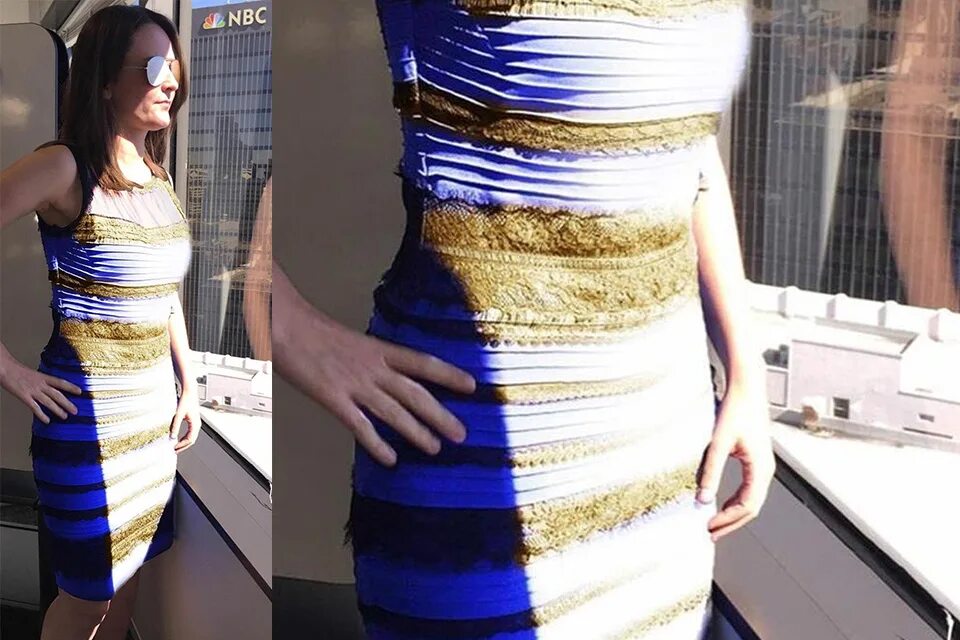 Наряд другими словами. Оптическая иллюзия платье. Бело золотое платье. Платье иллюзия цвета. Сине чёрное платье и бело золотое.