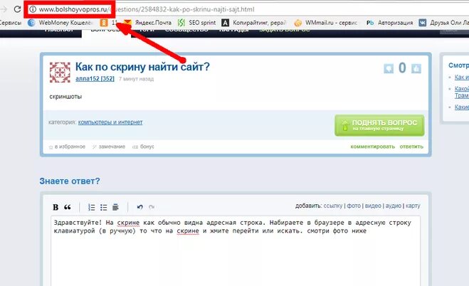 Как найти сайт на котором был. Скриншот адресной строки. как найти. как найти по скриншоту. поиск сайта по скриншоту.