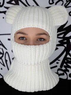 Схема вязания балаклавы с ушками