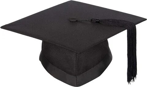 mortarboard graduation hat. university black graduation hat with tassel - h...