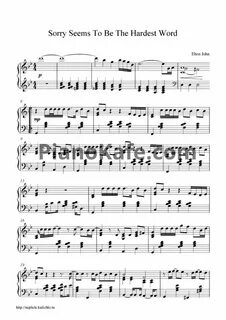 Elton john the hardest word перевод