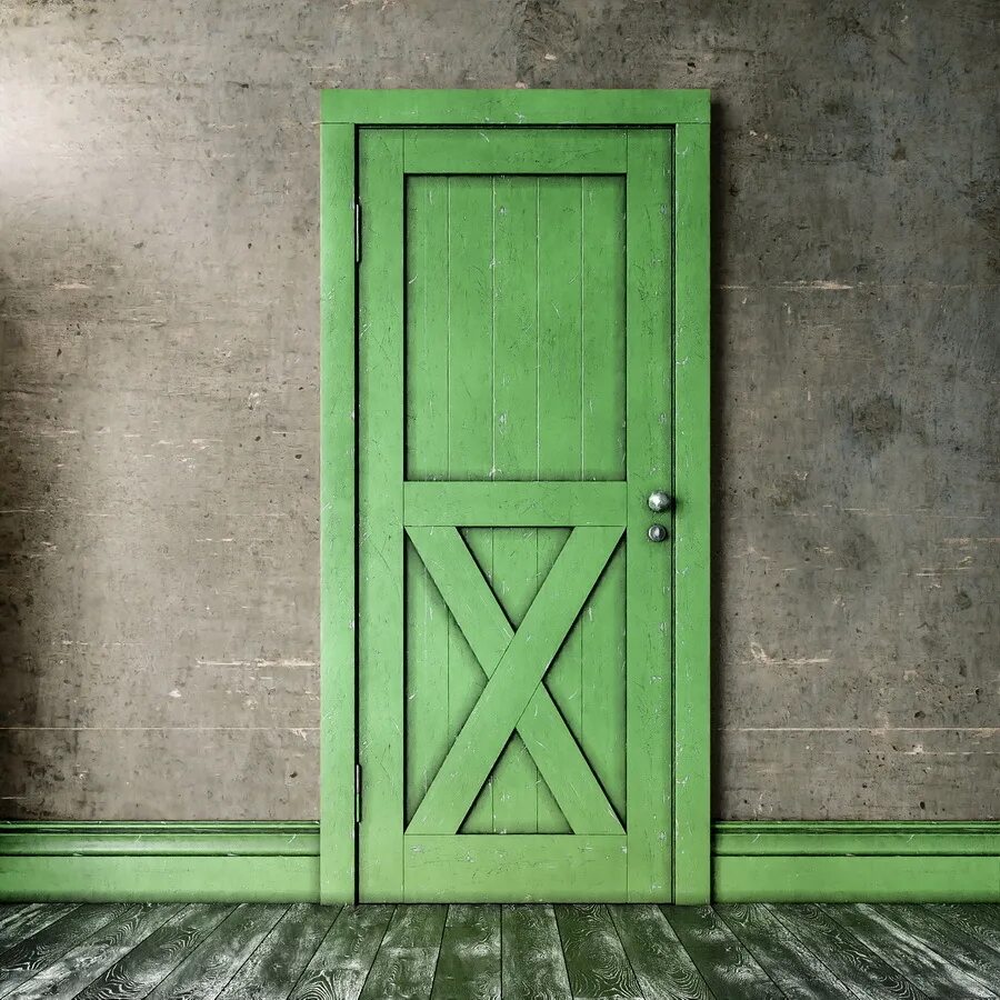 Дверь х 1. Двери лофт. Зеленые двери лофт. Распашные двери лофт. Четыре двери.