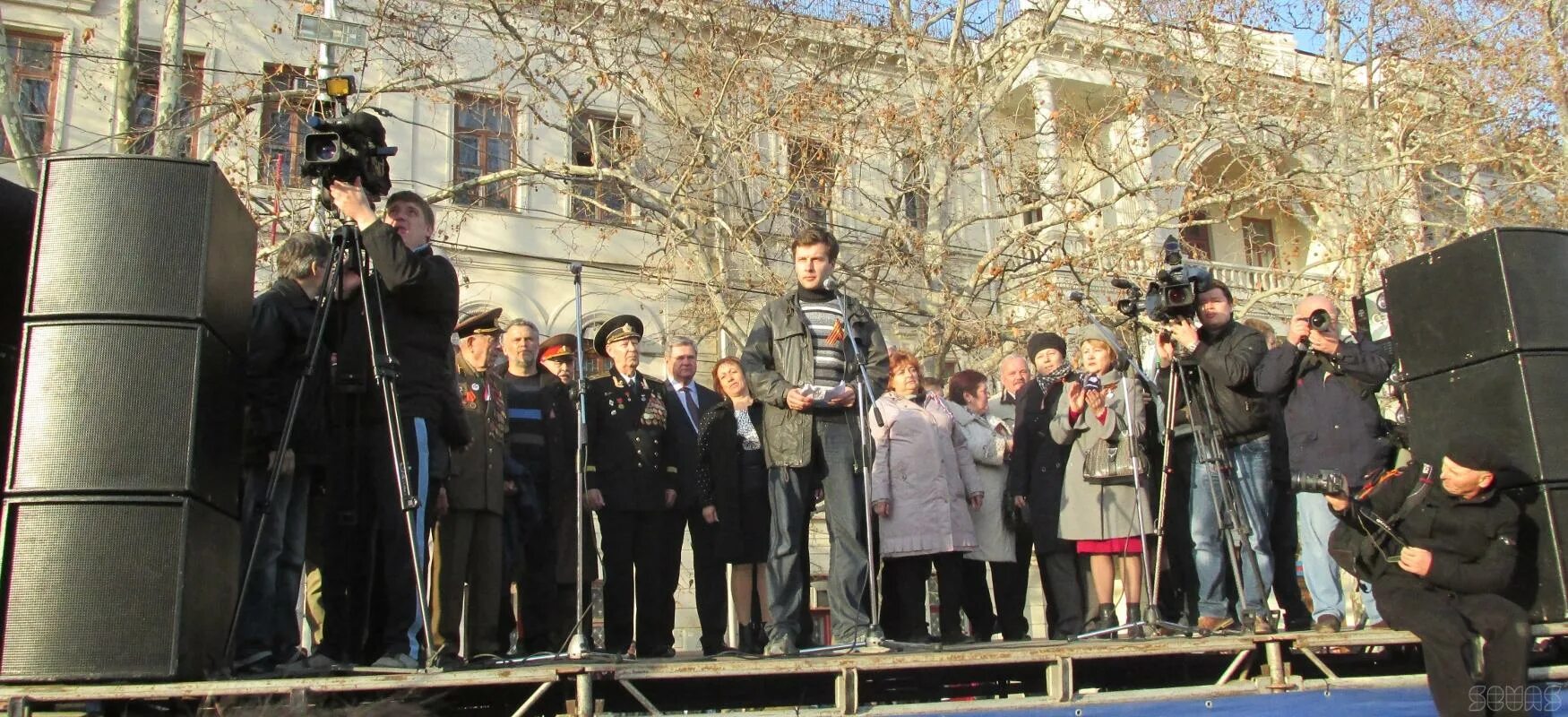 Митинг народной воли 23 февраля 2014 в Севастополе. Митинг народной воли Севастополь. 23 Февраля день народной воли Севастополь.