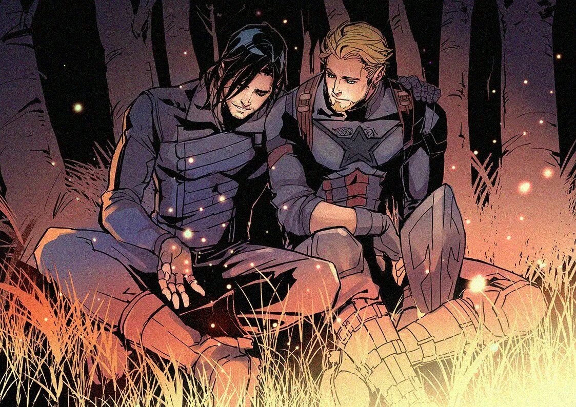 Баки барнс и стив роджерс. Баки барнс и стив роджерс арт. Стив и баки. Стив роджерс и баки барнс слэш. Баки барнс и стив роджерс.