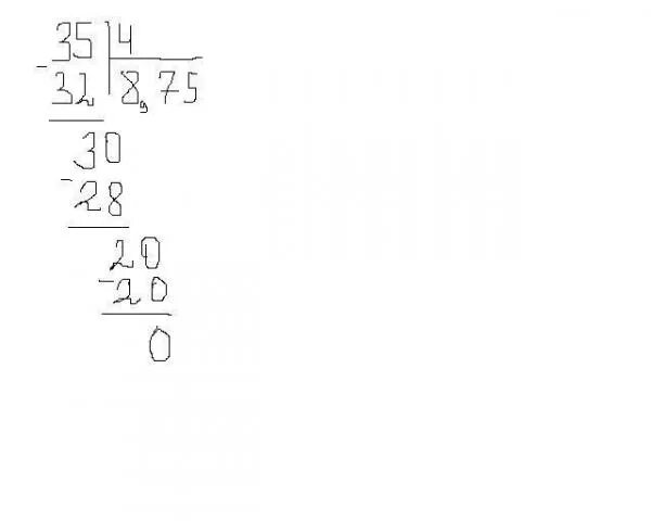 35 делим на 9. Деление в столбик 35 делить на 5. 35:4 Столбиком. Деление в столбик 4. 35/ 2 Столбиком делить.