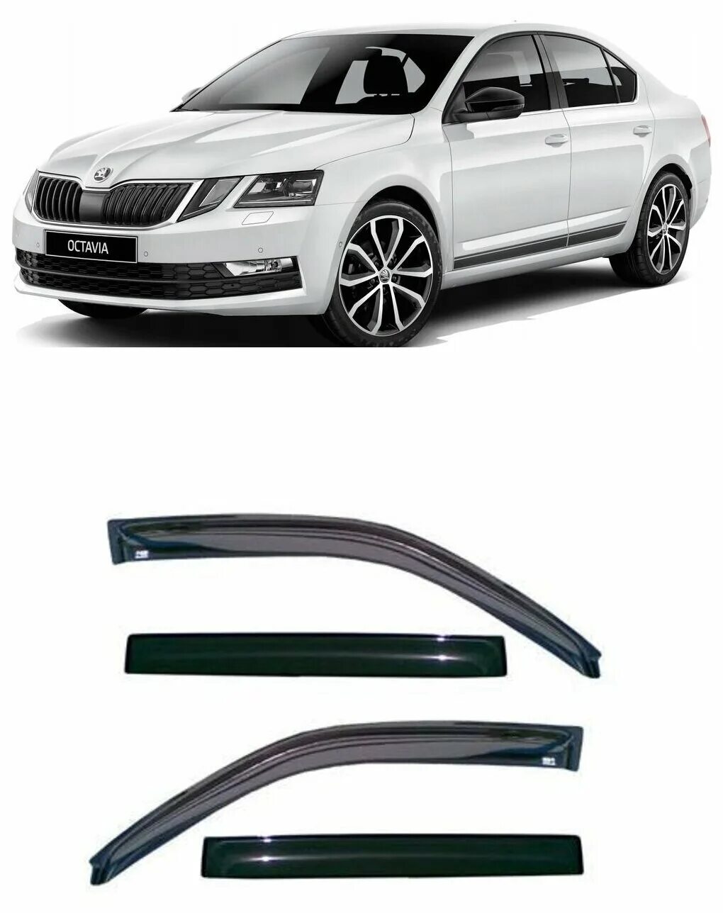 Дефлектора skoda octavia. Skoda Octavia a7 2013.