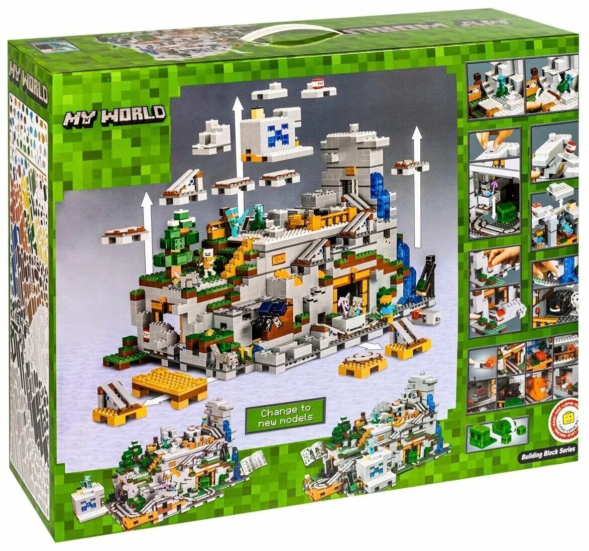 большой конструктор майнкрафт. конструктор майнкрафт 10531- большая деревня. большой конструктор майнкрафт. My world конструктор майнкрафт. конструктор майнкрафт 63039.