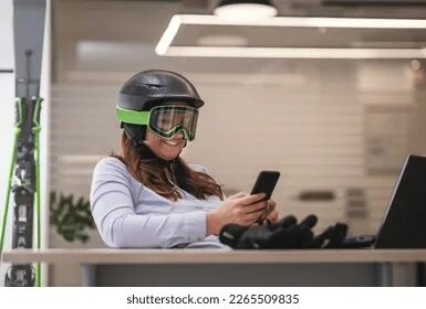 She searches