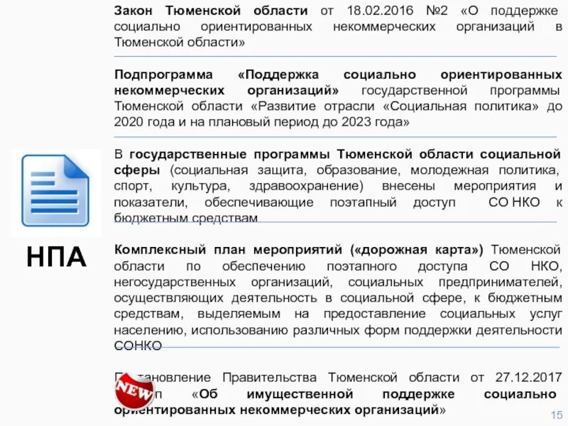 N 7 фз о некоммерческих организациях. Закон Тюменской области. Закон о некоммерческих организациях. Законы Тюменской области о гражданских правоотношениях. Косвенная поддержка со НКО.