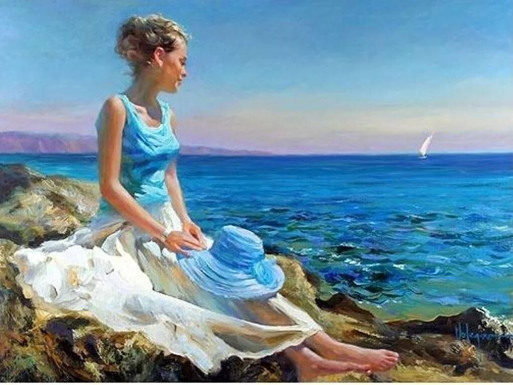 О чем мечтает вода. Художник Vladimir Volegov.