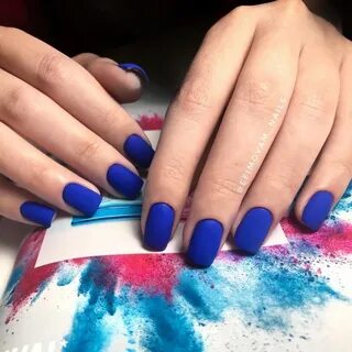 Красные и синие ногти к чему