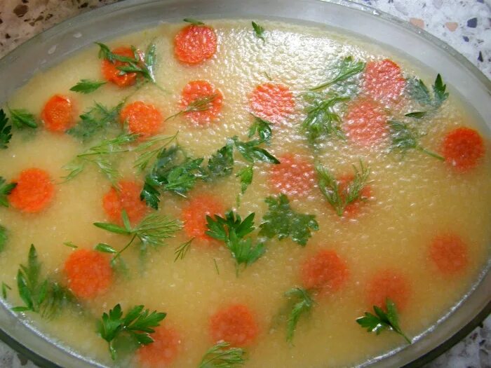 Заливное провансаль из курицы. Заливное провансаль из курицы
