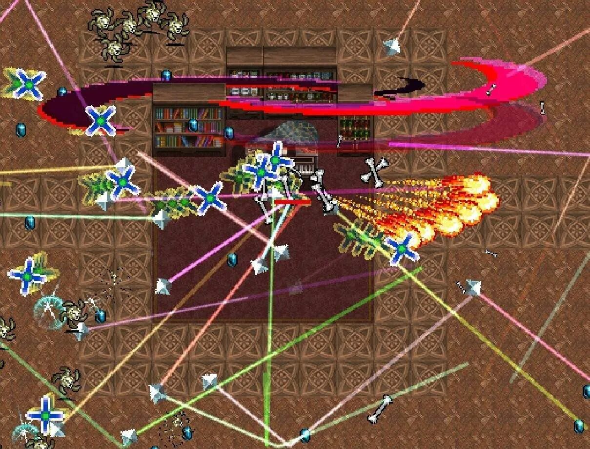 Vampire survivor библиотека. Вся коллекция vampire survivors. Vampire survivor эволюции. Vampire survivors фарм. Игра вампиры сурвиворс.