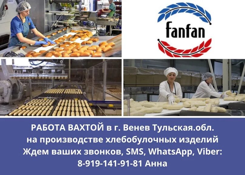 Вакансии работы в веневе тульской