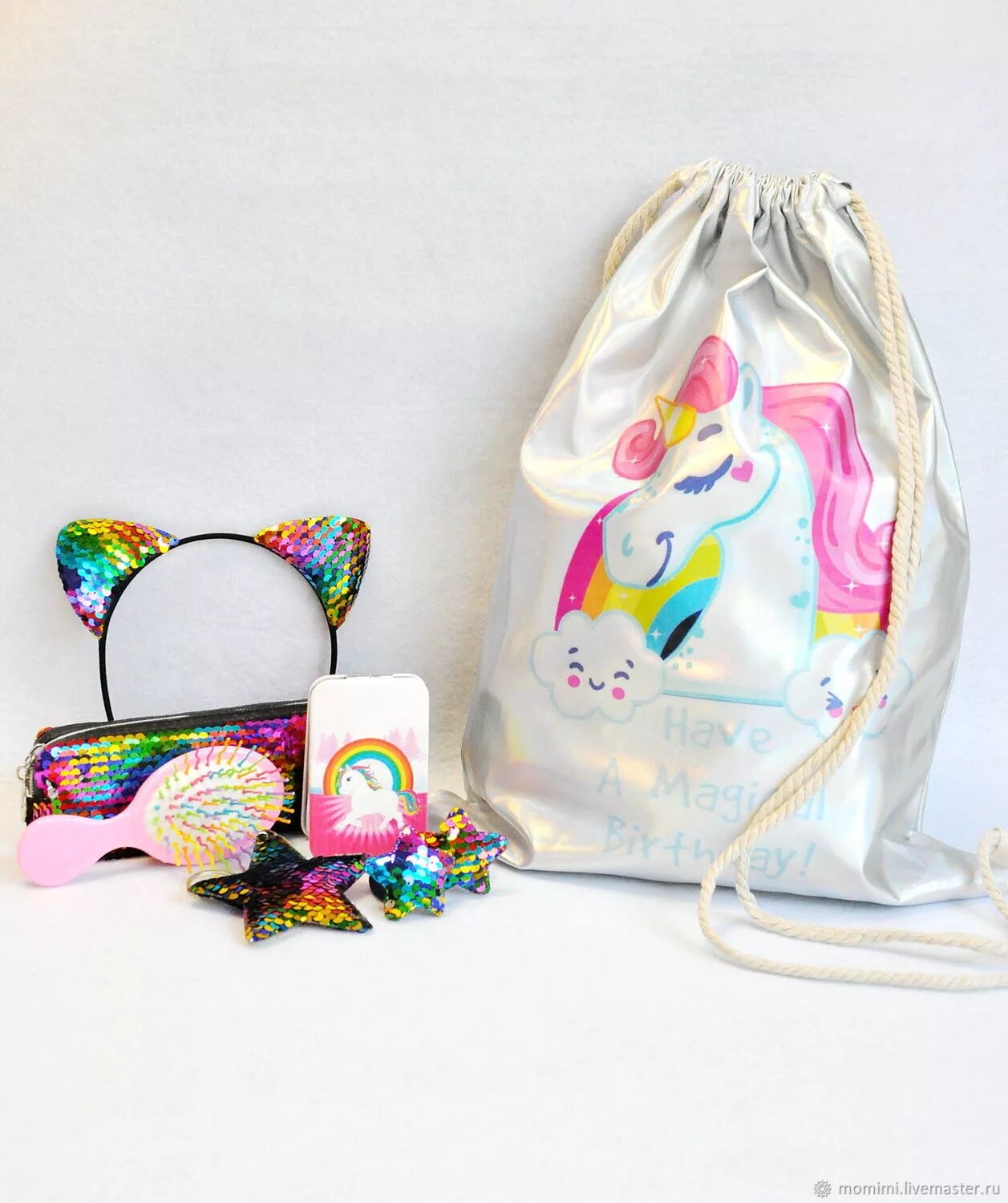Подарочный набор для девочек. Подарки с единорогом для девочки. Набор единорога для девочки. Канцелярский набор единорог. Подарочный набор единорог.