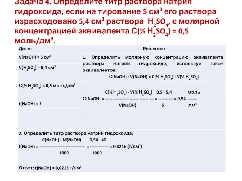 Определить нормальную концентрацию раствора. Молярная концентрация(молярную концентрацию эквивалента) 50,1%. Задачи на концентрацию. Молярная концентрация эквивалента задачи. 2.5 Н раствор гидроксида натрия.